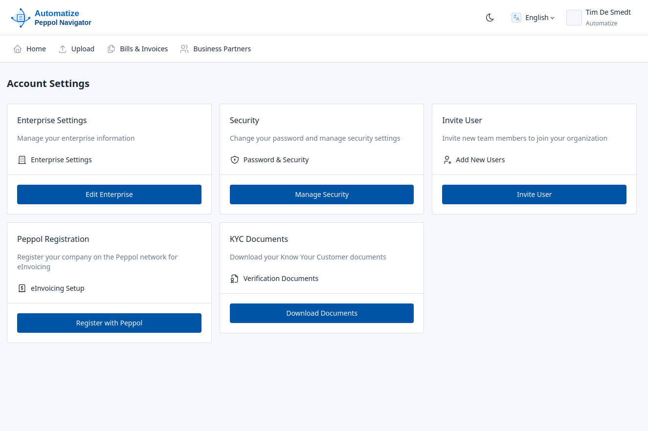 Integration features connecting with accounting software